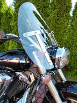 Szyba Yamaha XVS 1300 V Star Bagażnik gmole