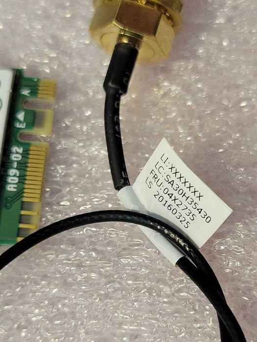 Набор антен Wi-Fi BT для неттоп Lenovo ThinkCentre M710q M910q M720q