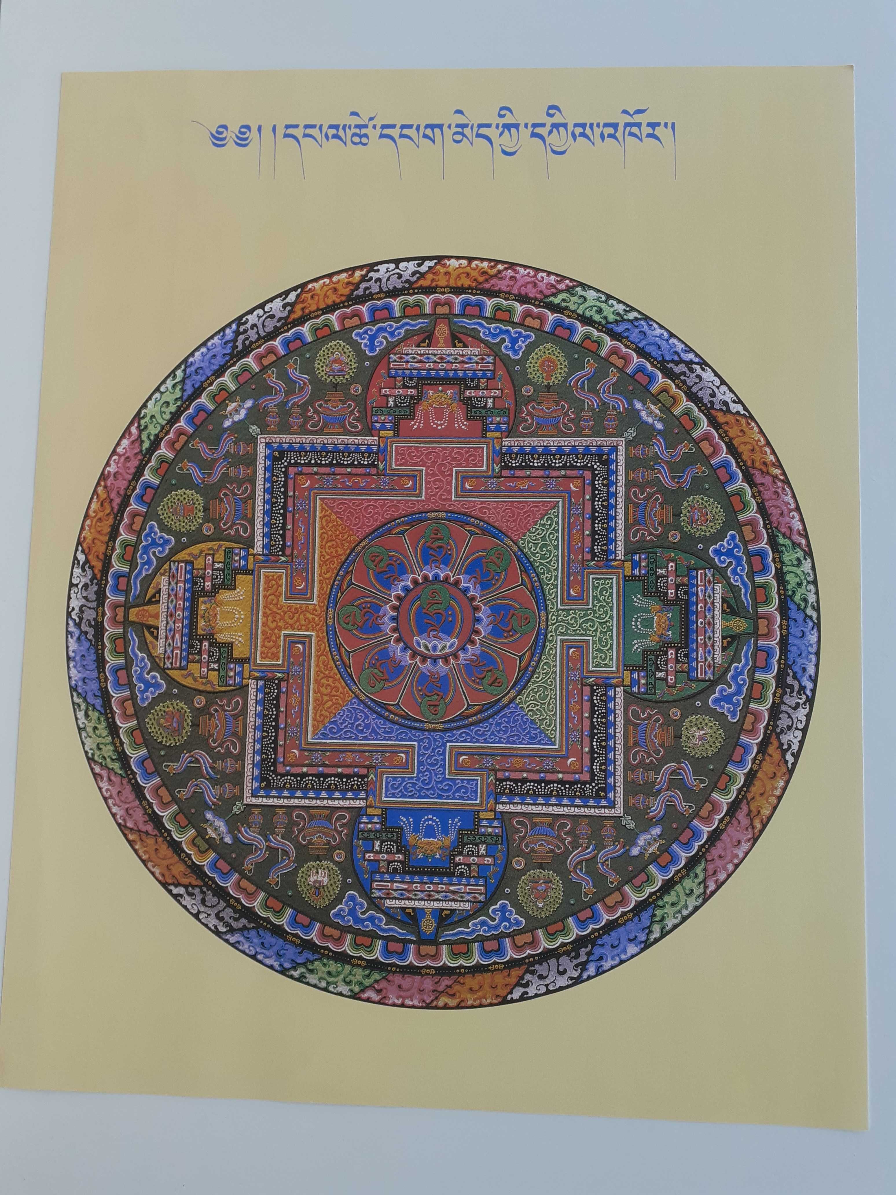 Mandala Tibetana da Longa Vida
