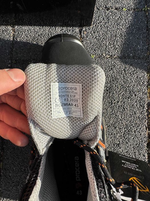 BUTY OCHRONNE monte S1P Rozmiar 44