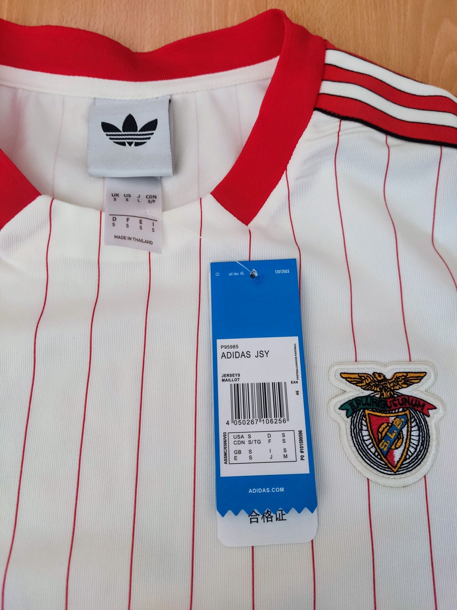 Camisola futebol Benfica retro S