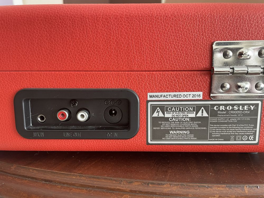 Gira discos crosley