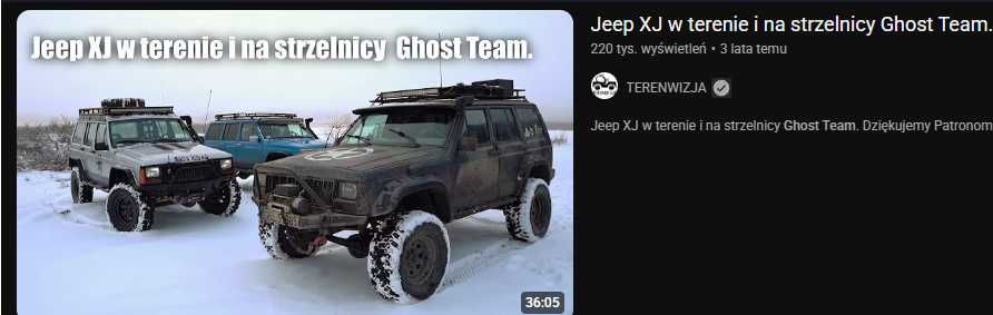 JEEP XJ Cherokee 4.0l  LONG ARM!!  6.5'' LIFT!!  LPG FULL OPCJA