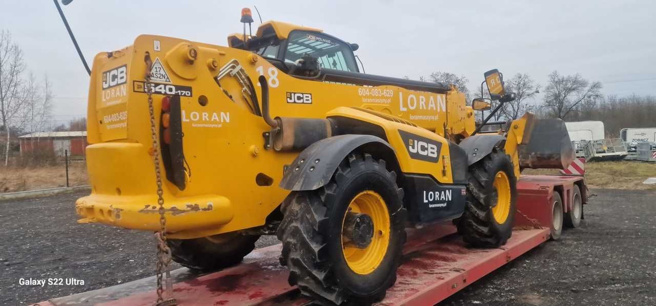 JCB 540-170 z 2017/2018 ładowarka teledkopowa nie Manitou mrt Wrocław