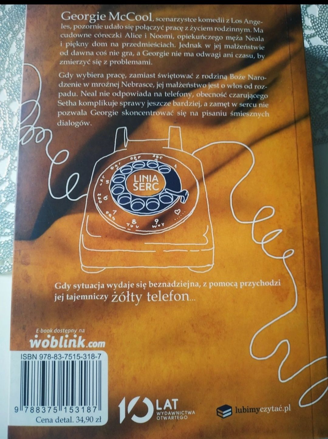 Książka"Linia serc" Rainbow Rowell