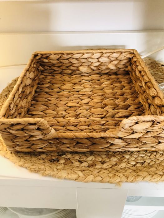 Taca koszyk stan idealny/ plus koszyk serwetnik / zestaw