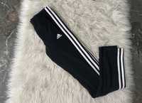 legginsy adidas 3 paski logowane