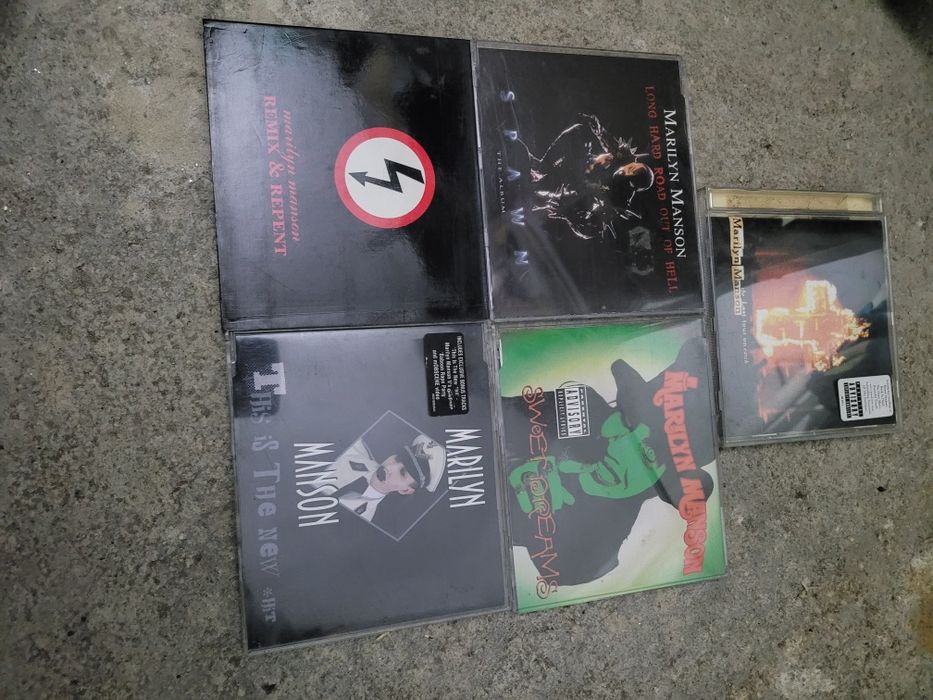 5 cds de musica marilyn manson
