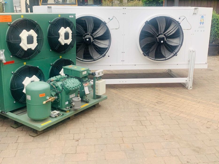 Agregat chłodniczy + parownik Chłodnie Mroźnie Montaż Serwis Naprawa