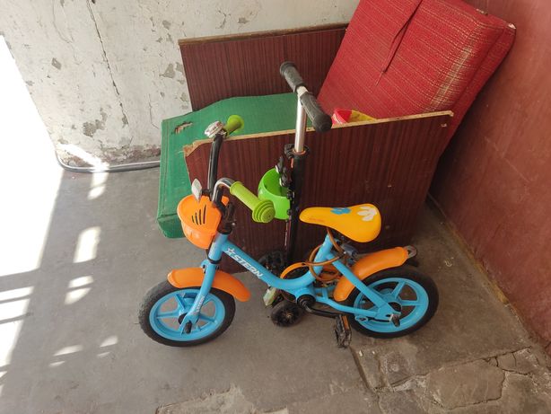 Детский велосипед Stern и самокат Best Scooter комплект