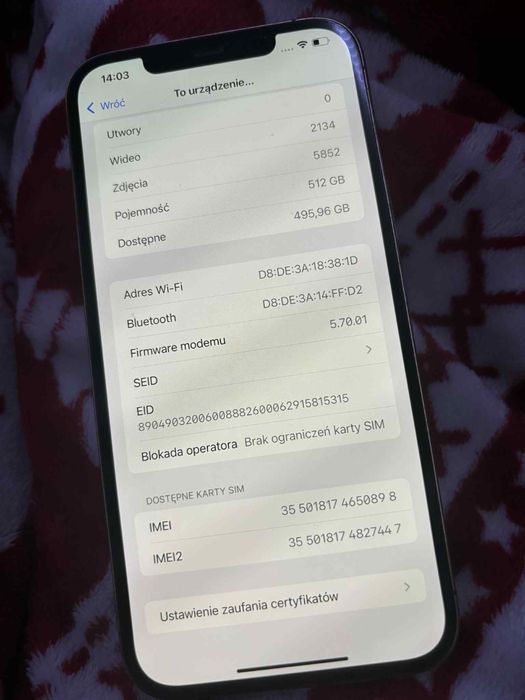 iPhone 12 Pro Max 512Gb