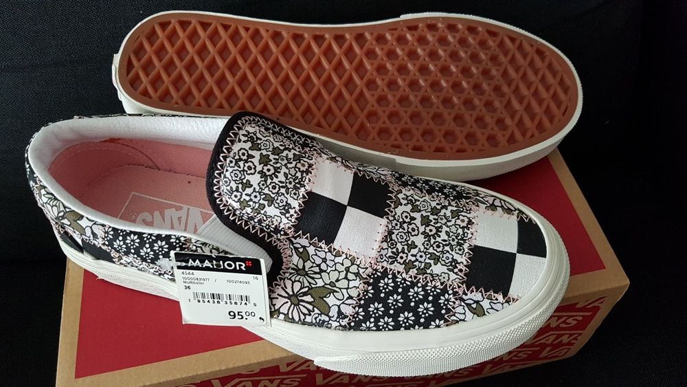 Слипоны фирмы Vans 36р,стелька 23см,оригинал.