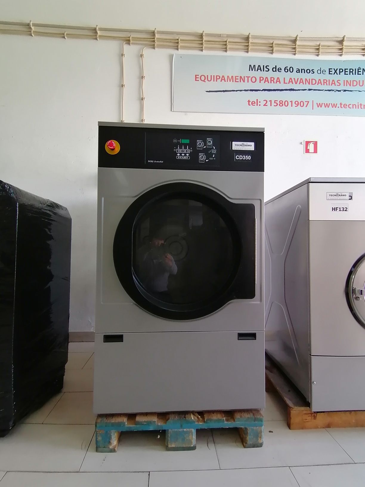 Aluguer de equipamentos Self-service ou para lavandaria industriail
