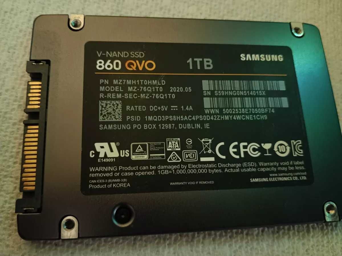 SSD Samsung 86) QVO 1TB