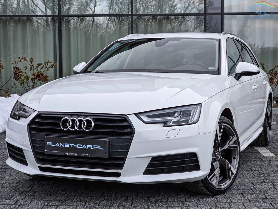 Audi A4 Avant 2017 Audi A4 B9 Avant 2.0 TDI 190KM S-tronic Matrix S-line