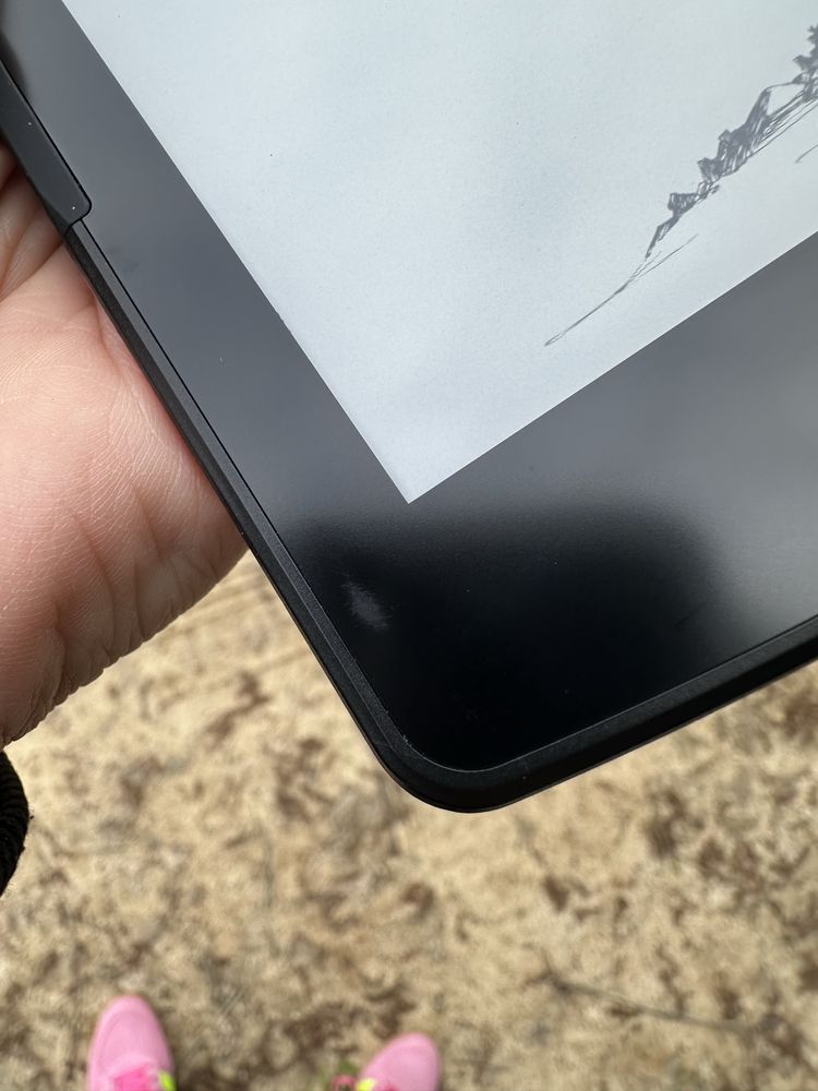 Czytnik inkbook calypso plus różowy zadbany etui