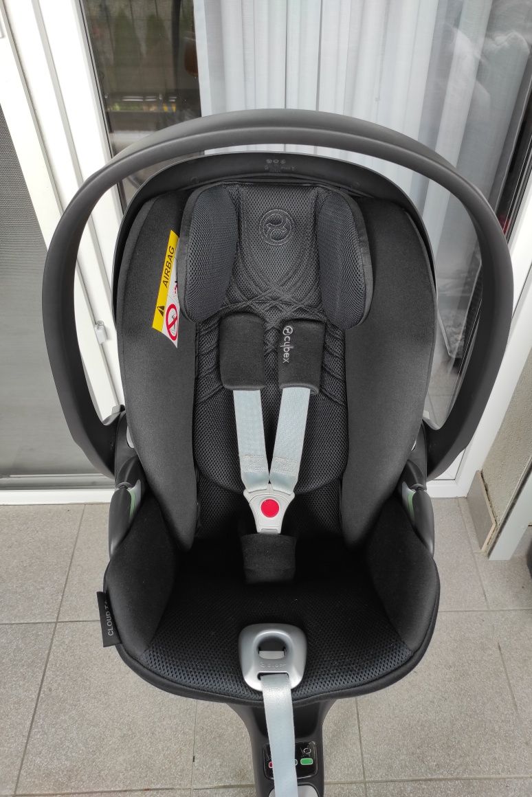 Zestaw Fotelik Cybex Cloud T i- size Plus Sepia Black + Baza T i- size