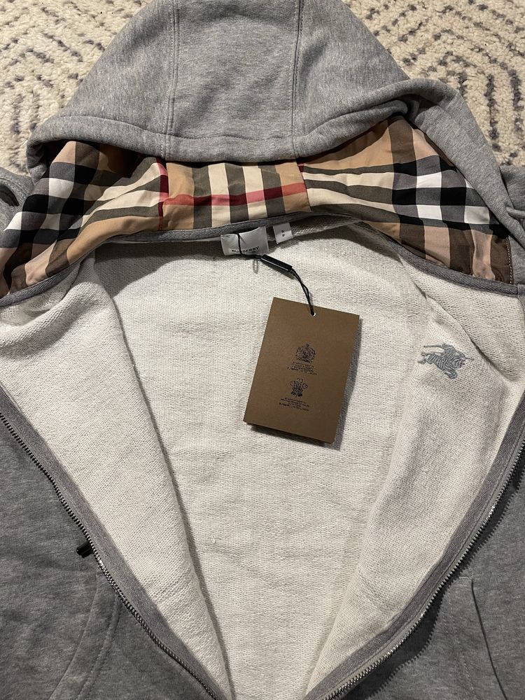 Sweat com zipper da Burberry