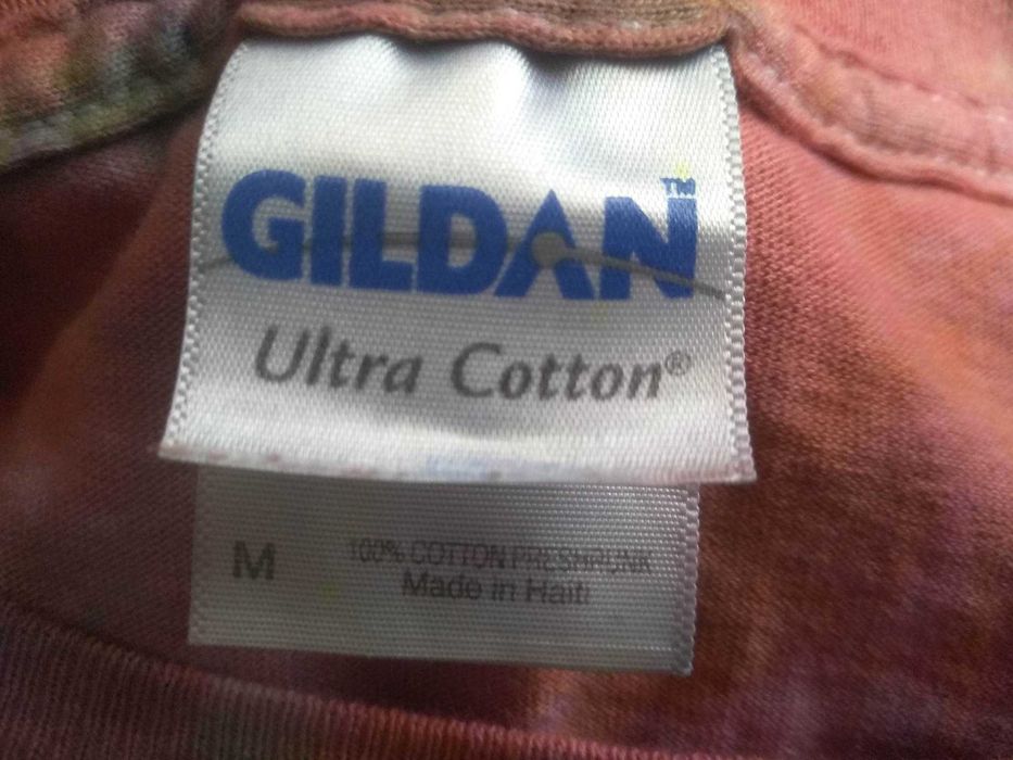 Gildan koszulka shirt M No Regret Productions - ciekawy nadruk