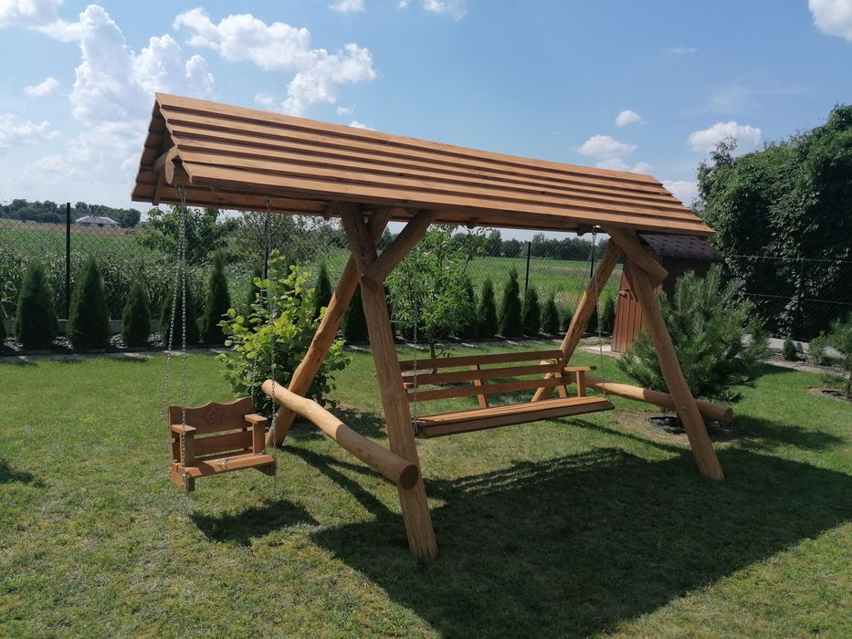 Huśtawka Dębowa ogrodowa