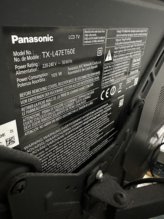 TV Panasonic 47 cali