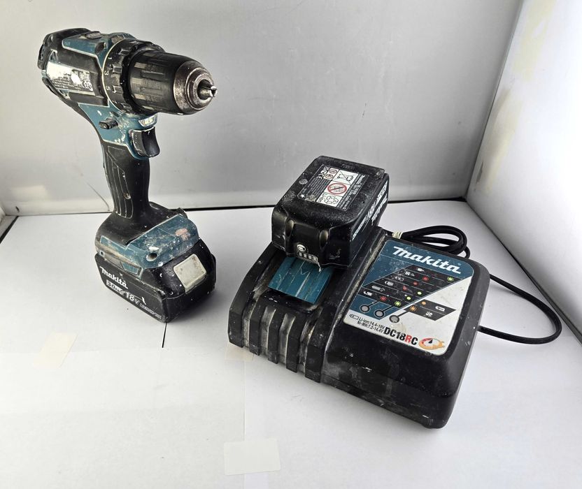 Wkrętarka Makita DDF485 + 2 AKU 3AH 18V + ŁADOWARKA