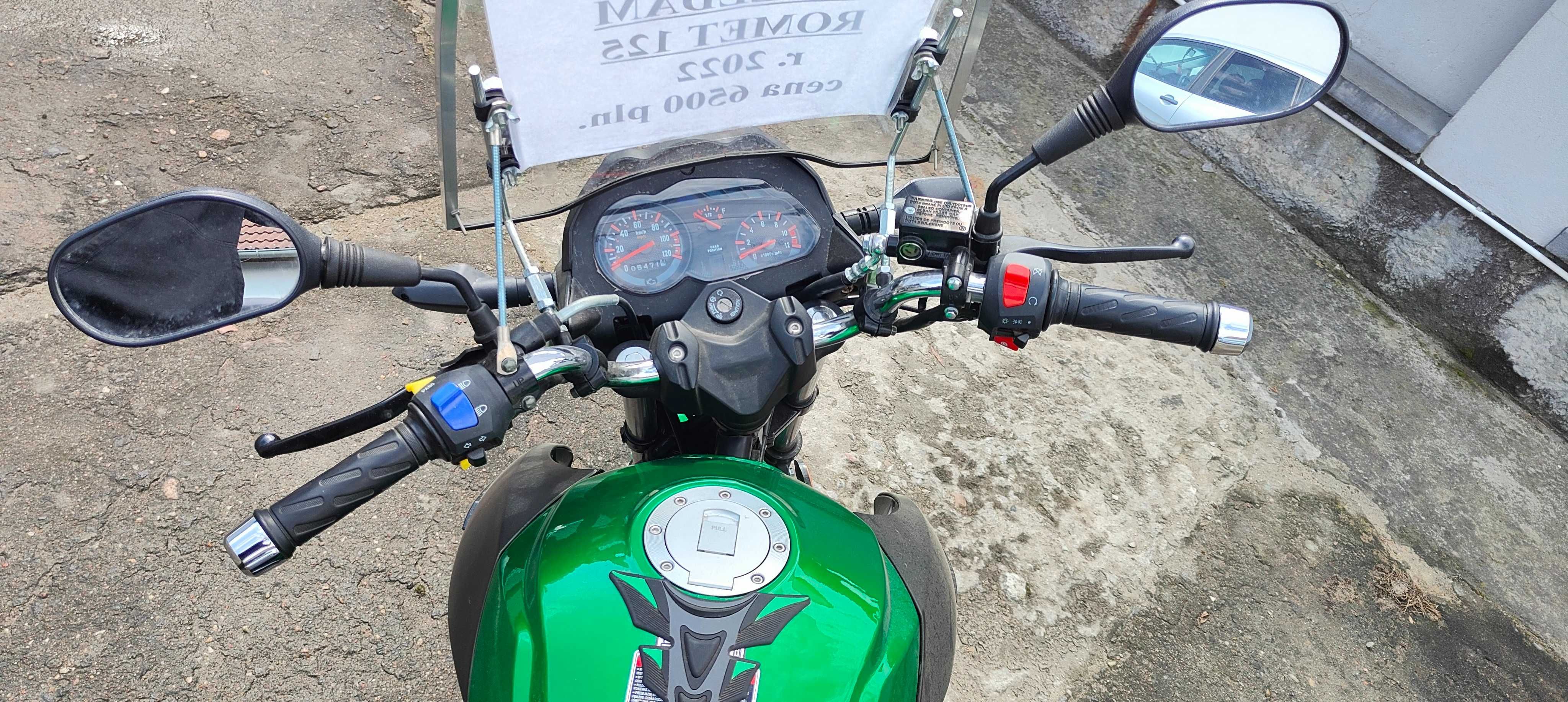 Motocykl Romet ZXT 125 , rok 2022