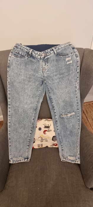 Spodnie ciążowe jeans, rozmiar S
