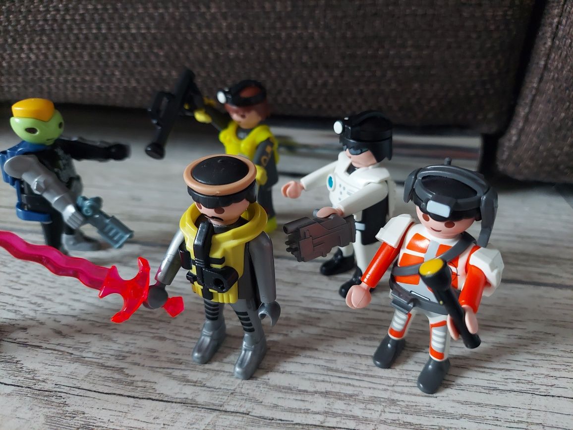 Playmobil spy team ludziki broń agenci specjalni