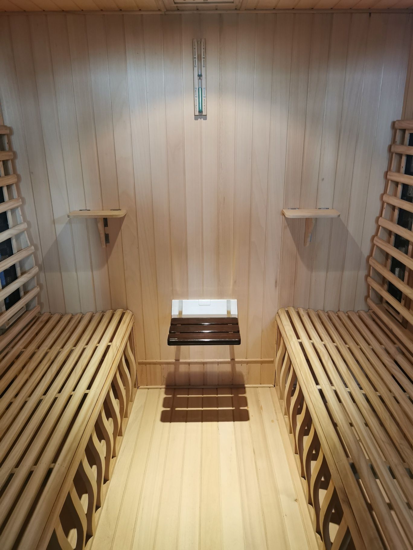 Okazja luksusowa  panoramiczna sauna sucha infrared XXL rodzinna