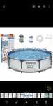 Basen 305x76 cm. NOWY. Pompa+filtr. Bestway Steel Pro MAX