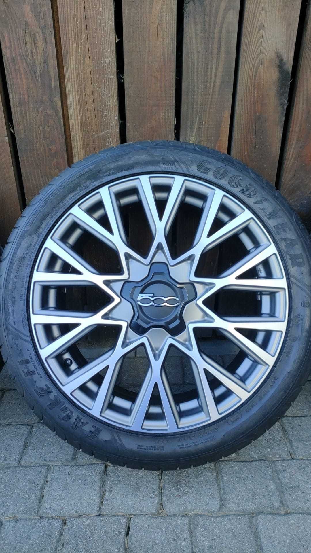 Koła FIAT 500X 18" 5x 110 opony lato 225/45/18 Goodyear (OL1636)