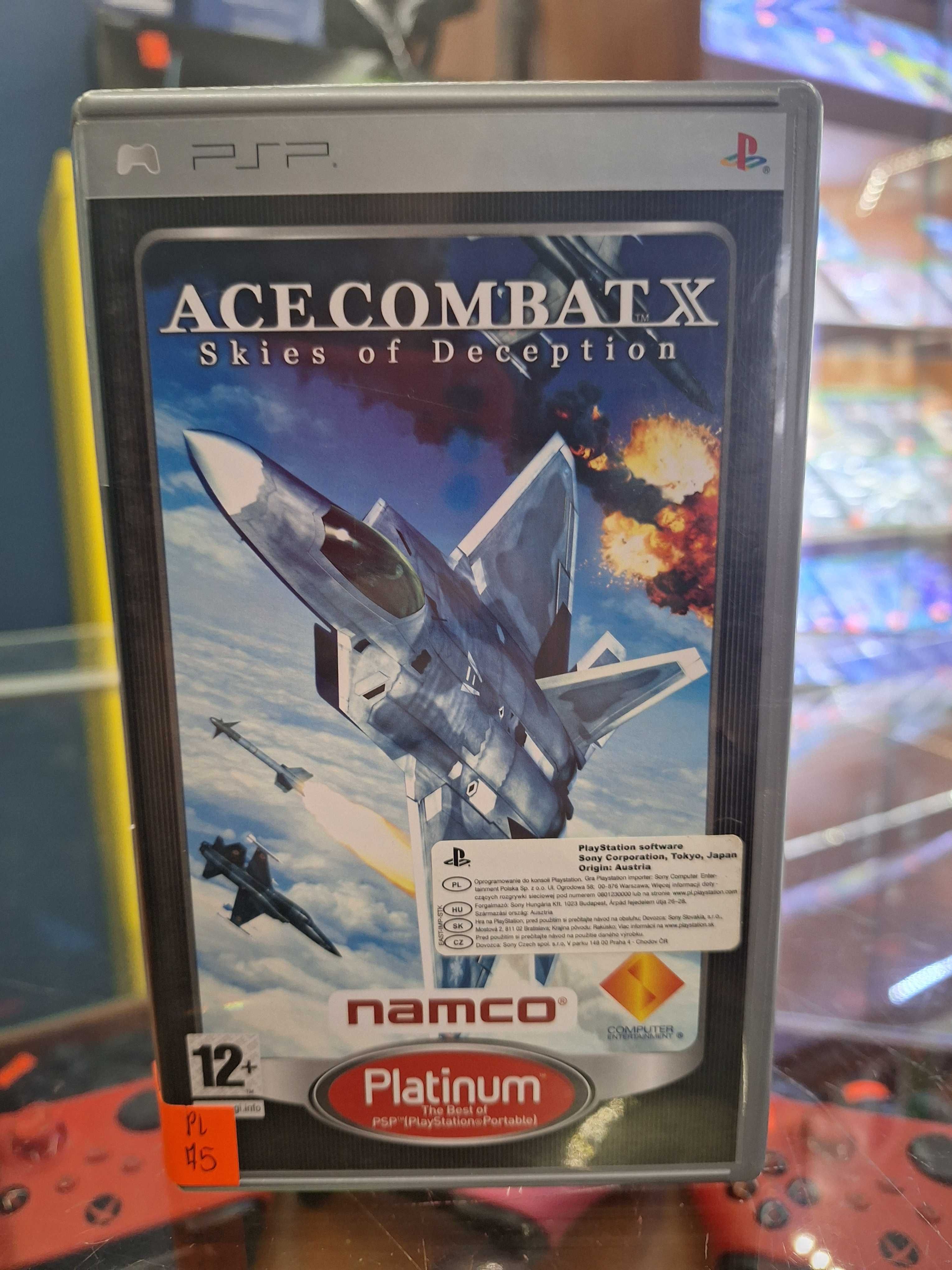 Ace Combat X Skies of Deception PSP, BDB, CentrumGrania