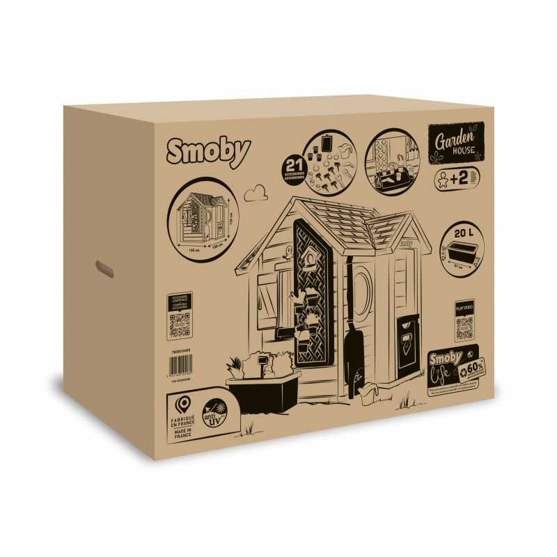 SMOBY Domek Ogrodnika Ogrodowy Garden House