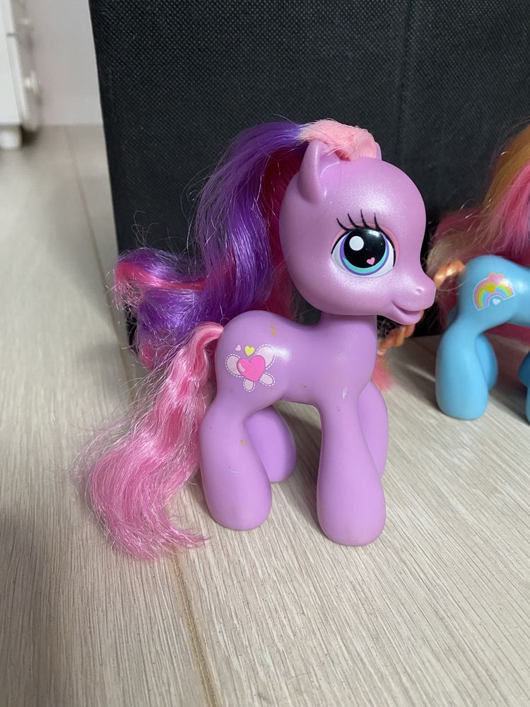 My little Pony Hasbro, голубая Пони сиреневая, Пинки Пай
