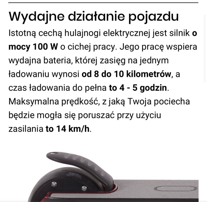 Hulajnoga elekryczna Lexgo U4