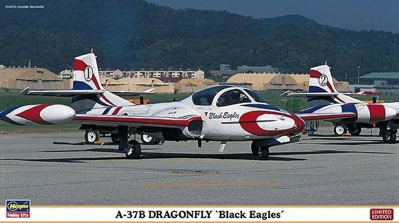 Hasegawa 02072 A-37B Black Eagles 1/72