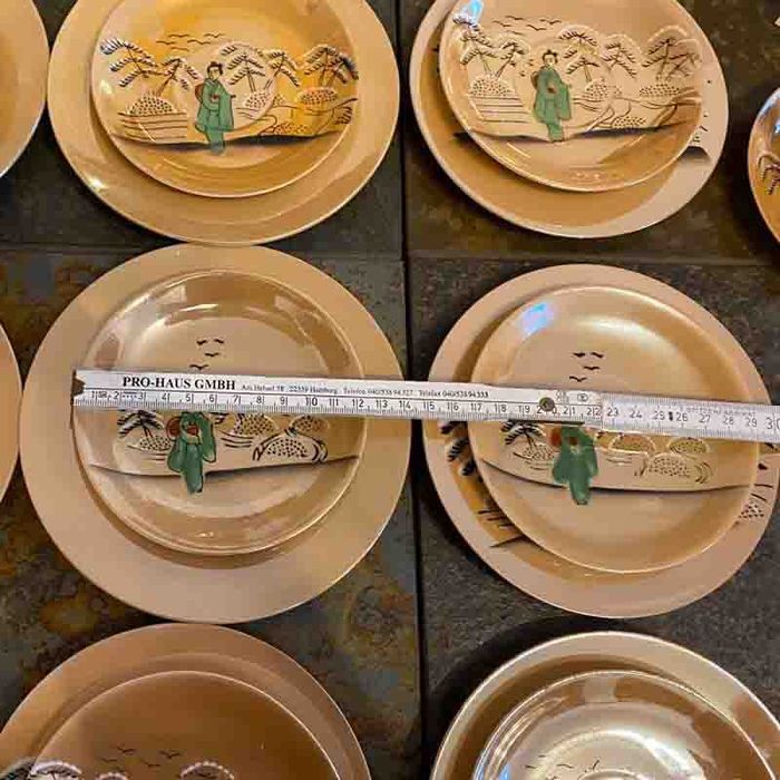 Японська легенда чайно-кавовий сервіз у стилі Імарі/Кутані, 50 шт