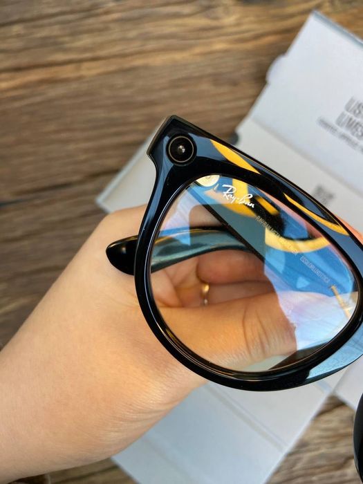 Смарт-окуляри Ray-Ban Meta Headliner SHINY BLACK CLEAR