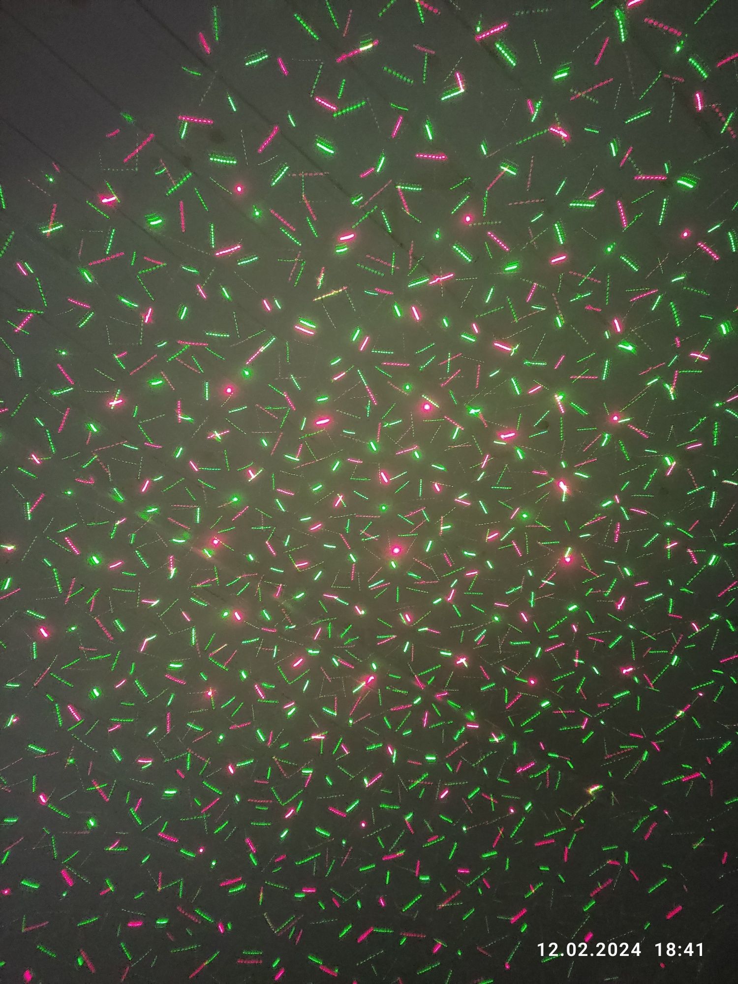 Projektor sceniczny laser kolorowy
