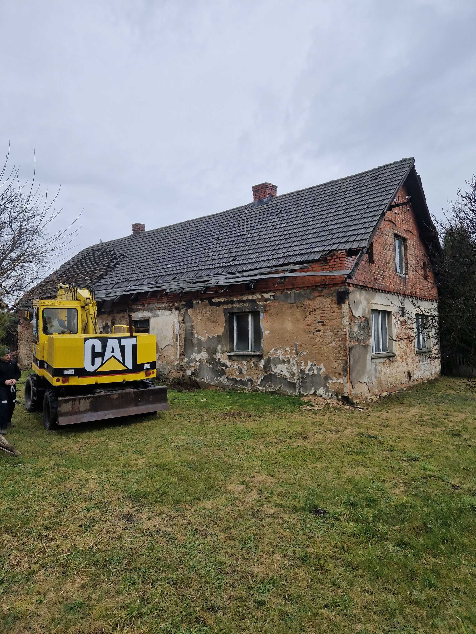 Rozbiórka domu,wyburzenia budynków,sprzątanie po budowie