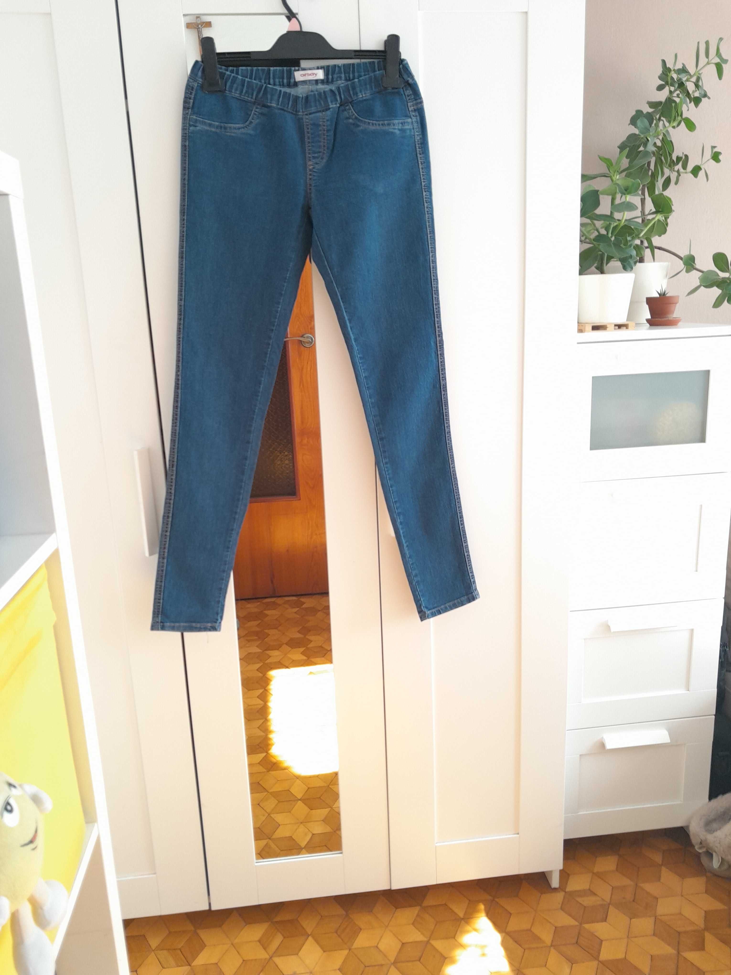 Spodnie skinny  jaeansy Orsay r. 38