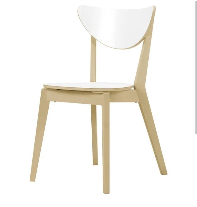 Cadeira branca NORDMYRA (possibilidade de conjunto)