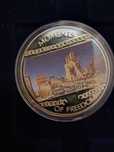 Либерия 10 долларов 2004г. UNC троянская война редкая