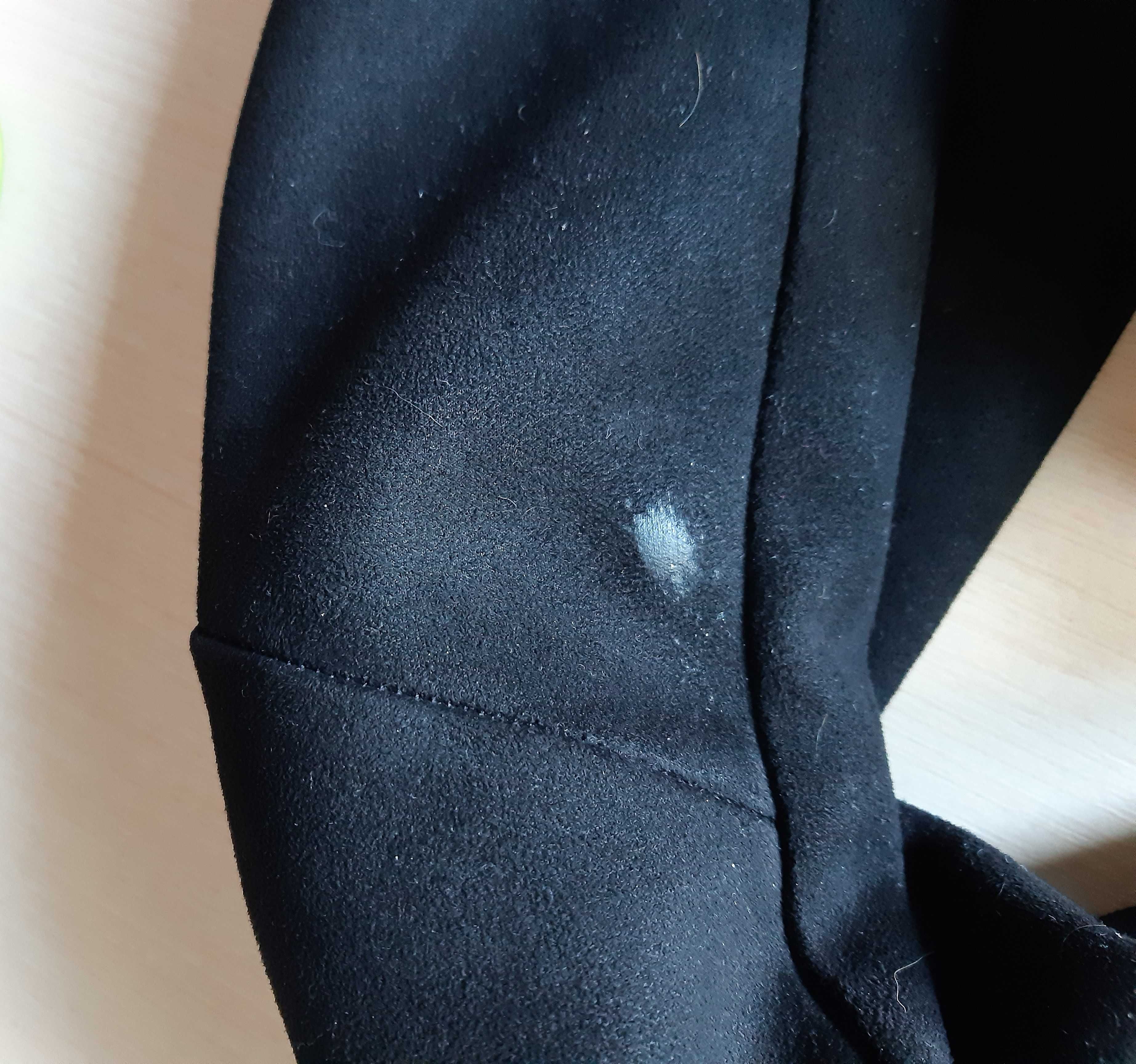 Чёрные брюки стрейч Oodji Ultra женские чёрный велюр размер 40