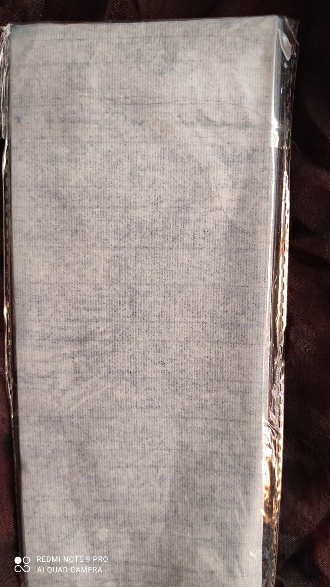 niebieski Papier ryżowy do kaligrafii 20 arkuszy 10x23,5cm zlocenia