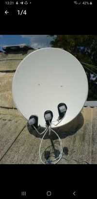 Продам супутниковую  антенну з тюнером