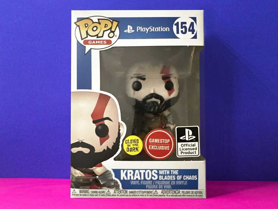 Фигурка Funko Pop Кратос - Kratos №154 God of War Бог войны Фанко Поп