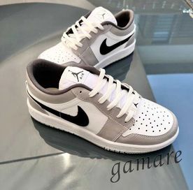 Nike Jordan Szare z Czarnym Niskie Rozmiar 40. ZAMÓW!