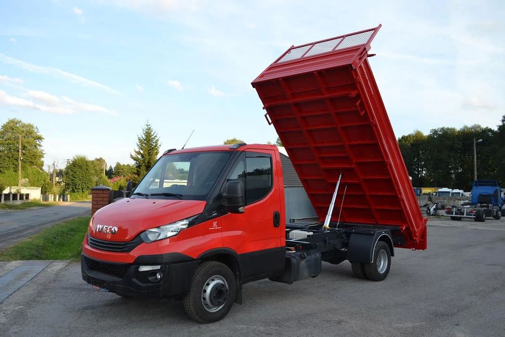 Iveco Daily 72-180 72C18 Nowy 3-stronny WYWROT Kiper Wywrotka 70C 65C 50C 35C Hi-Matic  Import Niemcy Pierwszy właściciel Duża Ładowność Super STAN HAK